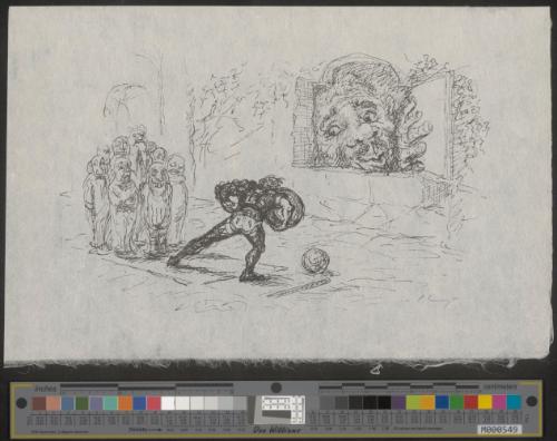 5. Illustration zu „Der Königssohn, der sich vor nichts fürchtet“