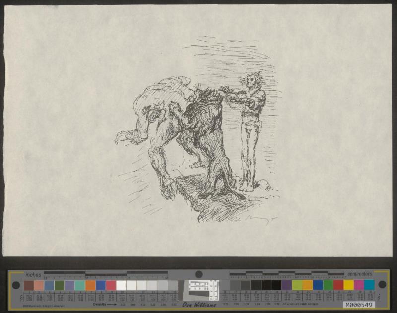 6. Illustration zu „Der Königssohn, der sich vor nichts fürchtet“