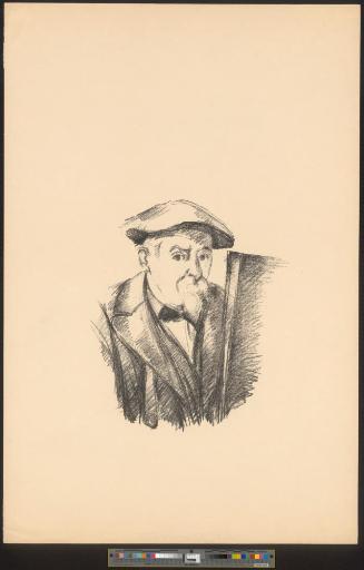 Portrait de Cezanne par lui-meme