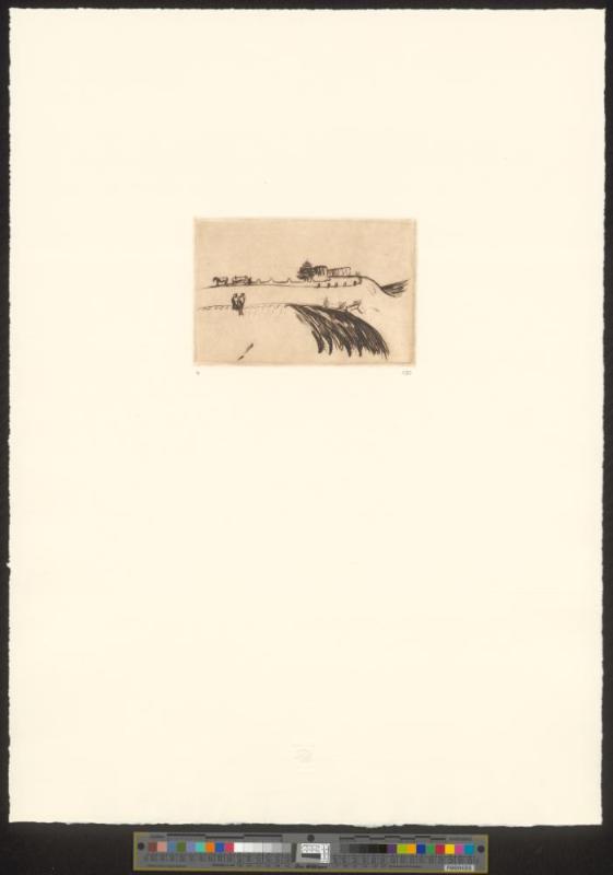 Landschaft mit Pferdchen