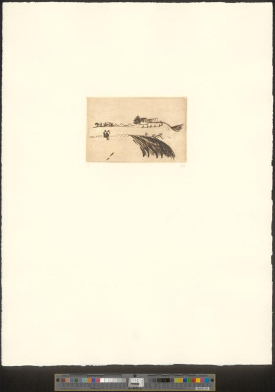 Landschaft mit Pferdchen