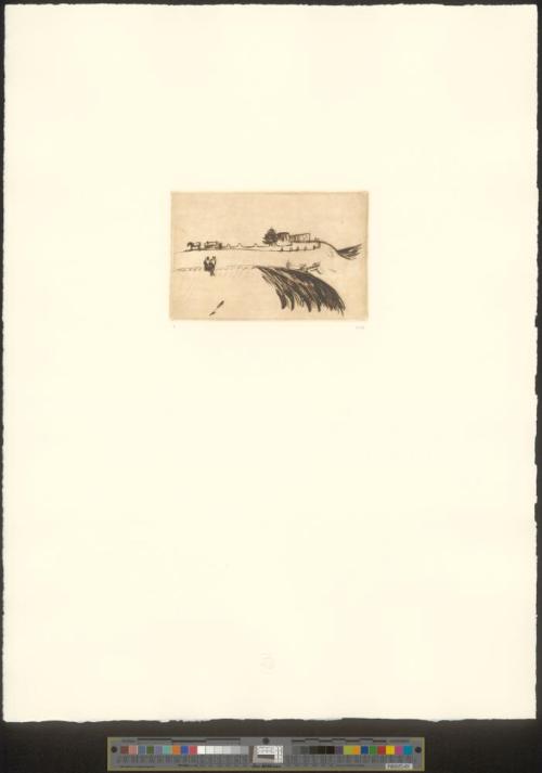 Landschaft mit Pferdchen
