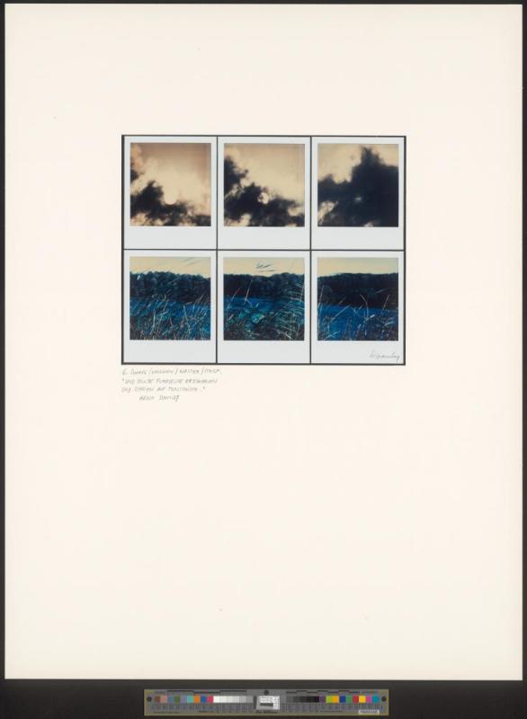 aus der Serie „First and Second Hand Realities (Myths). 10 polaroid poems"