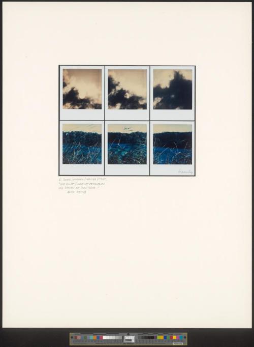 aus der Serie „First and Second Hand Realities (Myths). 10 polaroid poems"