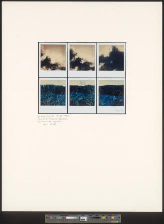 aus der Serie „First and Second Hand Realities (Myths). 10 polaroid poems"