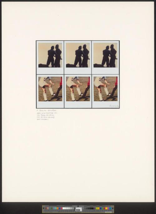 aus der Serie „First and Second Hand Realities (Myths). 10 polaroid poems"