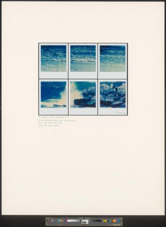 aus der Serie „First and Second Hand Realities (Myths). 10 polaroid poems"