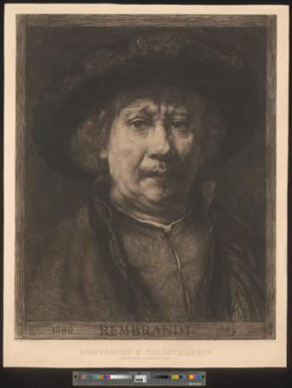 Rembrandt sog. Kleines Selbstporträt KHM Wien