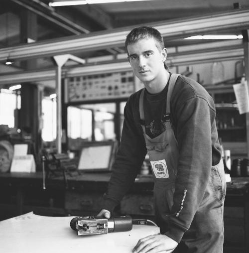 Junger Arbeiter