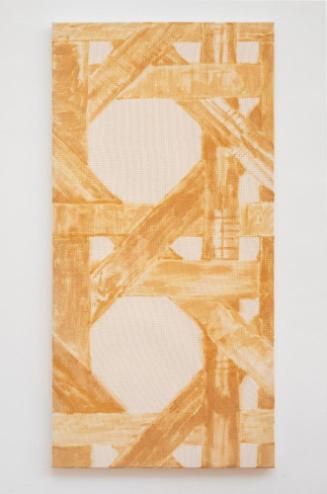 Ohne Titel (Stillleben mit Sesselgeflecht)